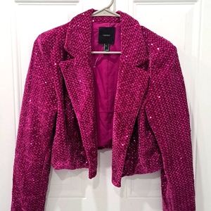 Pink sparkle jaket